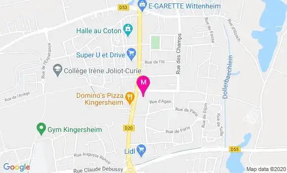 Localisation Dr Nabil Kouni