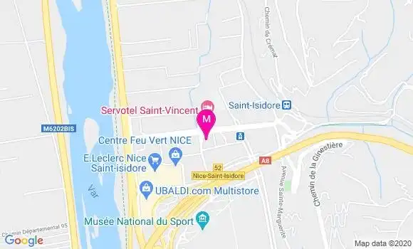 Localisation Dr Eric Demange