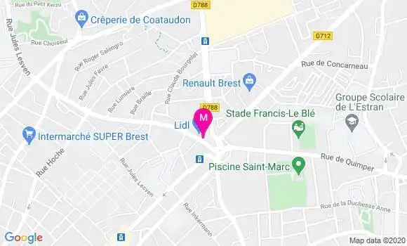 Localisation Dr Valerie Charlot