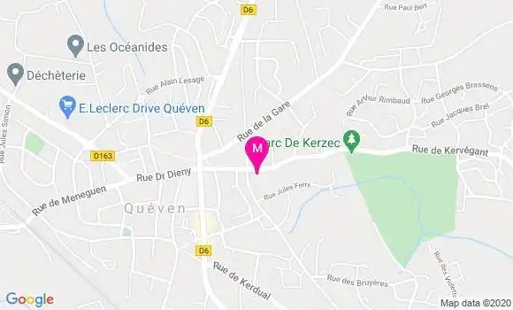 Localisation Dr Nicolas Lecoq