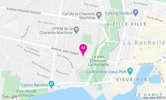 Localisation Dr Virginie Wilhelm