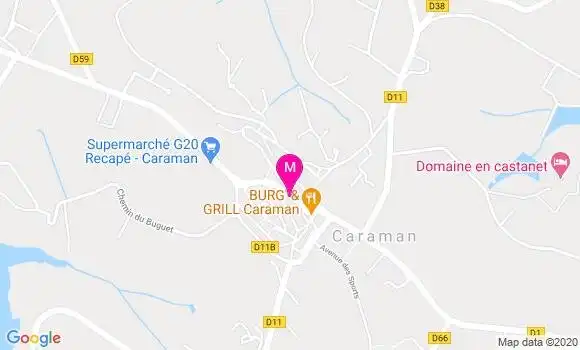 Localisation Dr Bertrand Valdeyron
