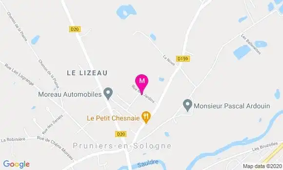 Localisation Dr David Marchais