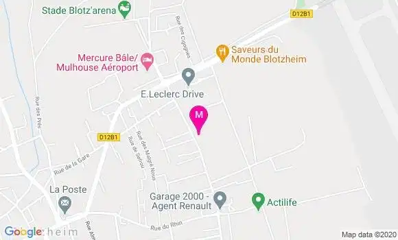 Localisation Dr Jean Heckel