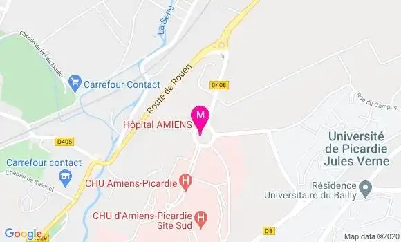 Localisation Dr Quentin Delefortrie