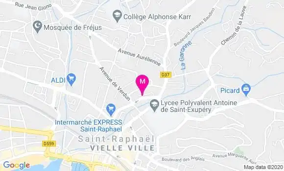 Localisation Dr Fabienne Hamelin
