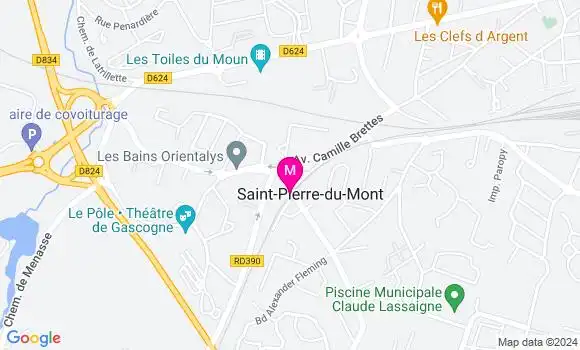 Localisation Dr Jean Claude Louis