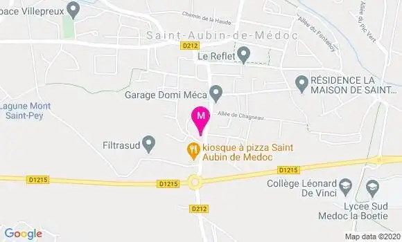 Localisation Dr Aldric Desavelle