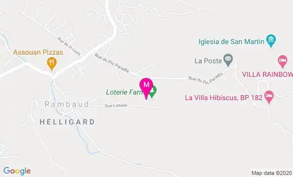Localisation Dr Burnande Renard Jeanite