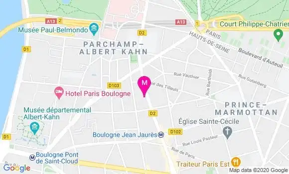 Localisation Dr Helene Walbrou