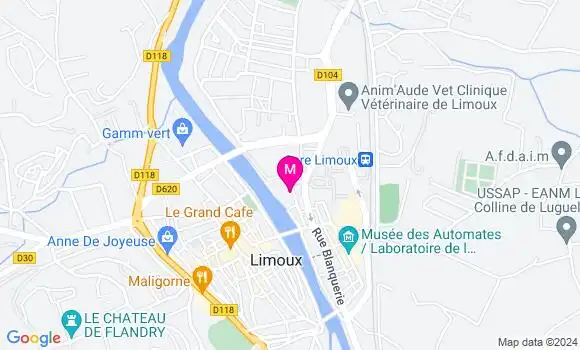Localisation Dr Thomas Douriaux