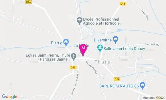 Localisation Dr Laurianne Chaboud