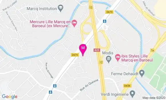 Localisation Dr Jerome Rodenas
