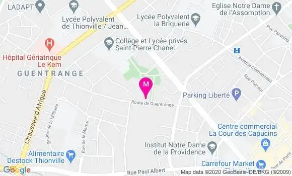 Localisation Dr Julien Michel