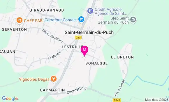 Localisation Dr Maxime Fillaudeau