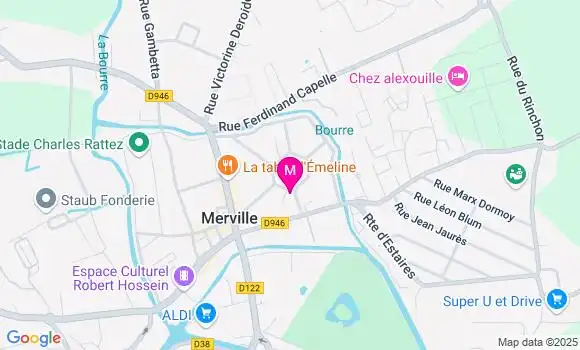 Localisation Dr Ines Ducrocq