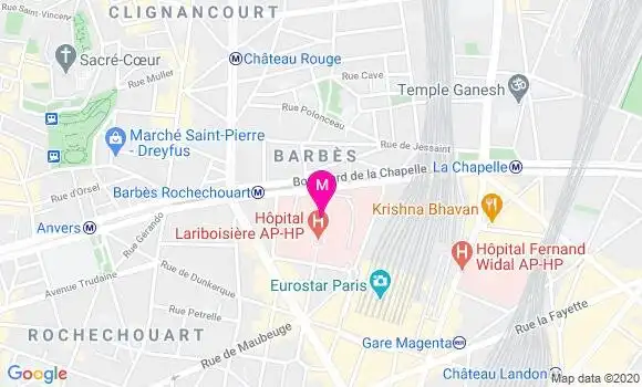 Localisation Dr Maxime Belas