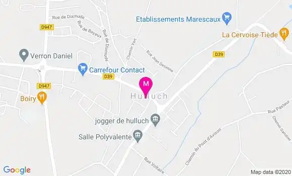 Localisation Dr Anne Sophie Alluin