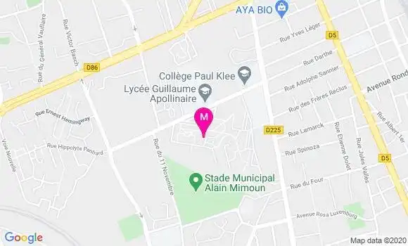 Localisation Dr Louis Fusco