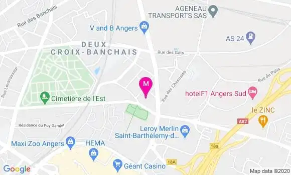 Localisation Dr Anne Petit