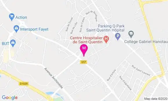 Localisation Dr Tiphaine Darcel