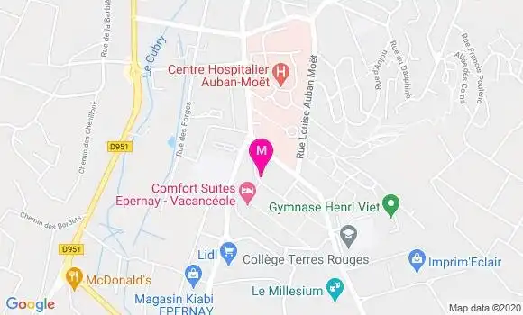 Localisation Dr Laura Stefan