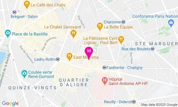 Localisation Dr Pascal Amiotte