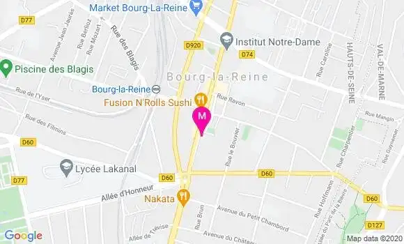 Localisation Dr Jean Pierre Salmona
