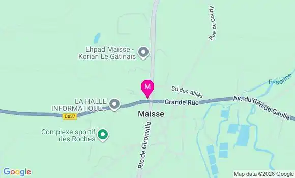 Localisation Dr Emilie Paul
