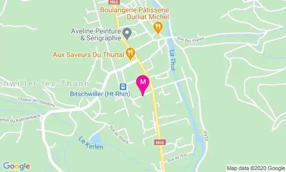 Localisation Dr Jean Louis Helmlinger