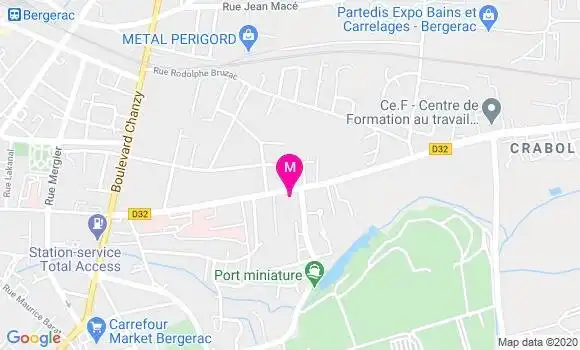 Localisation Dr Christian Daniel