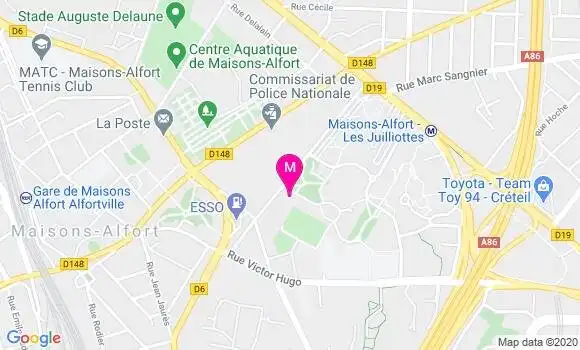 Localisation Dr Nassima Bounoua Amhis