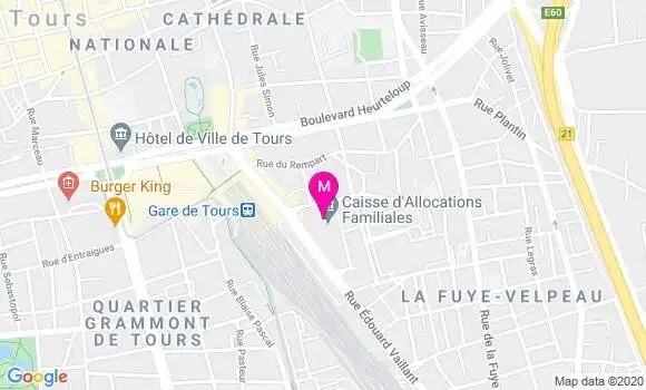 Localisation Dr Elisabeth Lary