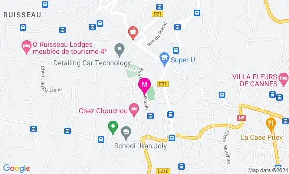 Localisation Dr Paul Eric Madie