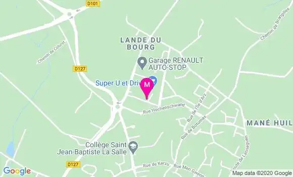Localisation Dr Florence Bossaert