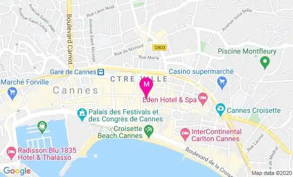 Localisation Dr Jean Pierre Alberto