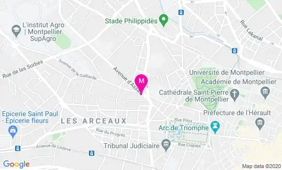 Localisation Dr Magali Claverie