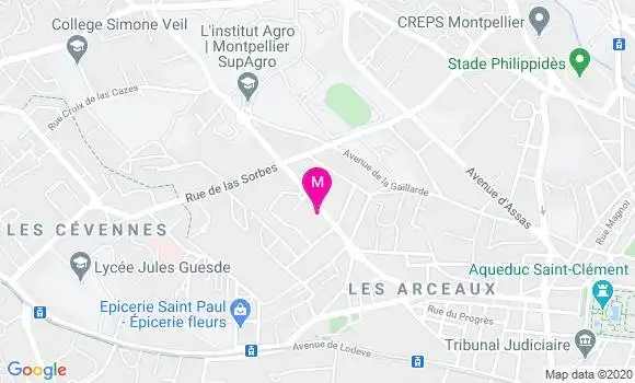 Localisation Dr Veronique Gerlotto