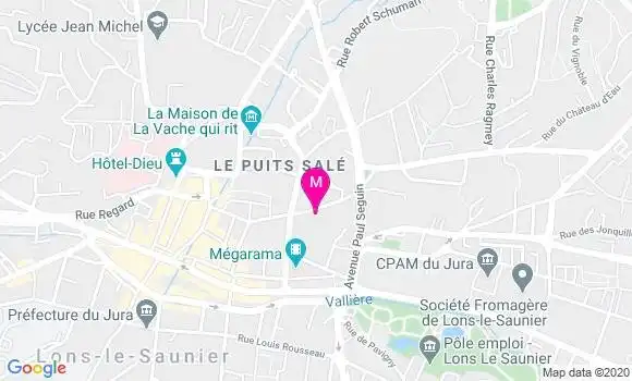 Localisation Dr Christophe Daloz