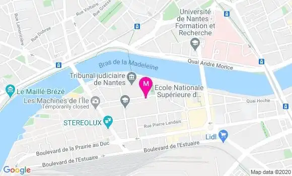 Localisation Dr Agathe Duluard