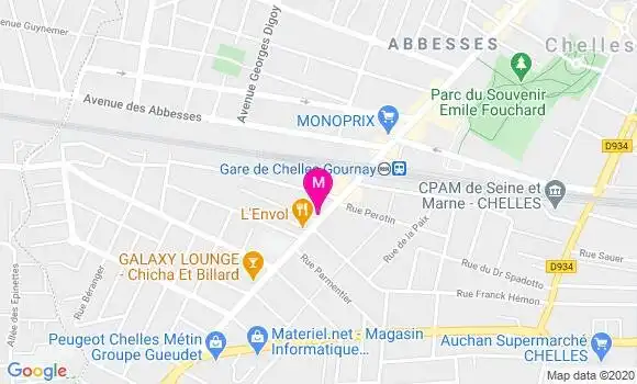 Localisation Dr Odile Prat