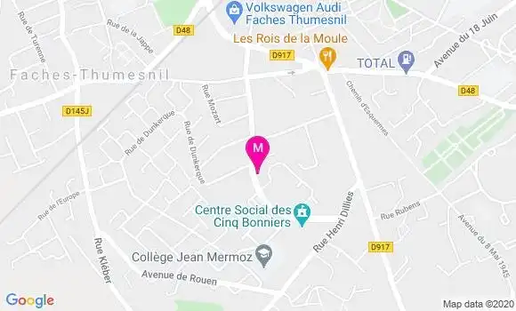 Localisation Dr Etienne Delepierre