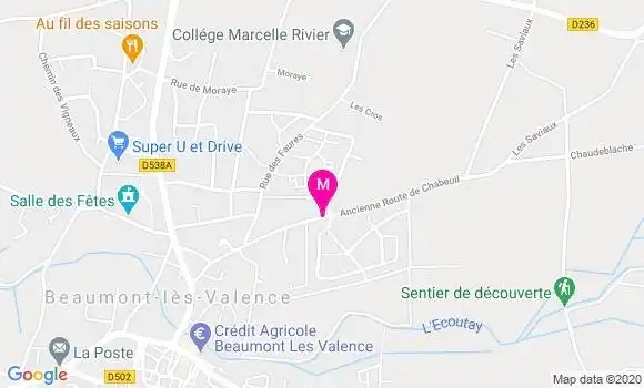Localisation Dr Stephane Piot