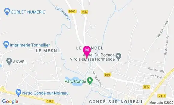 Localisation Dr Marion Lefebvre