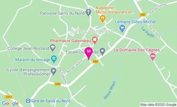 Localisation Dr Jacques Prizac