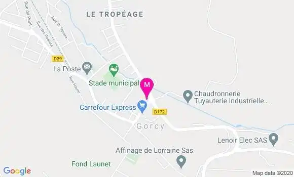 Localisation Dr Anne Sophie Andrieux Renan