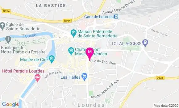 Localisation Dr Jean Caubet