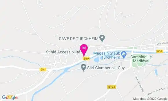 Localisation Dr Celine Dheu Bentz