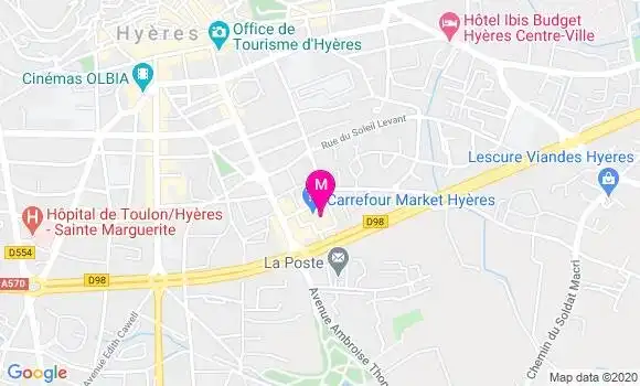Localisation Dr Jacques Borand