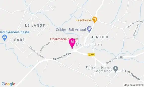 Localisation Dr Pierre Bigou